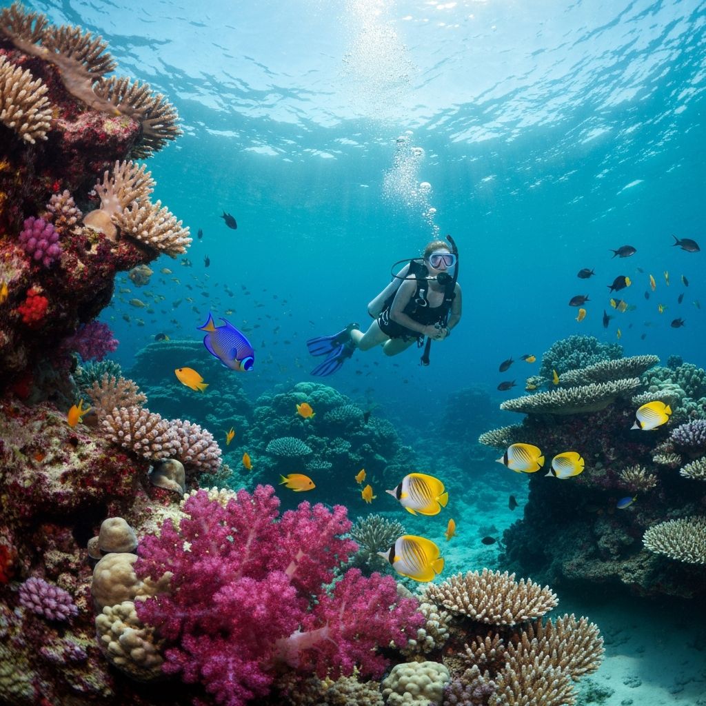Scuba Diving Experience - Thrilling water sports and adventure activity in Andaman Islands